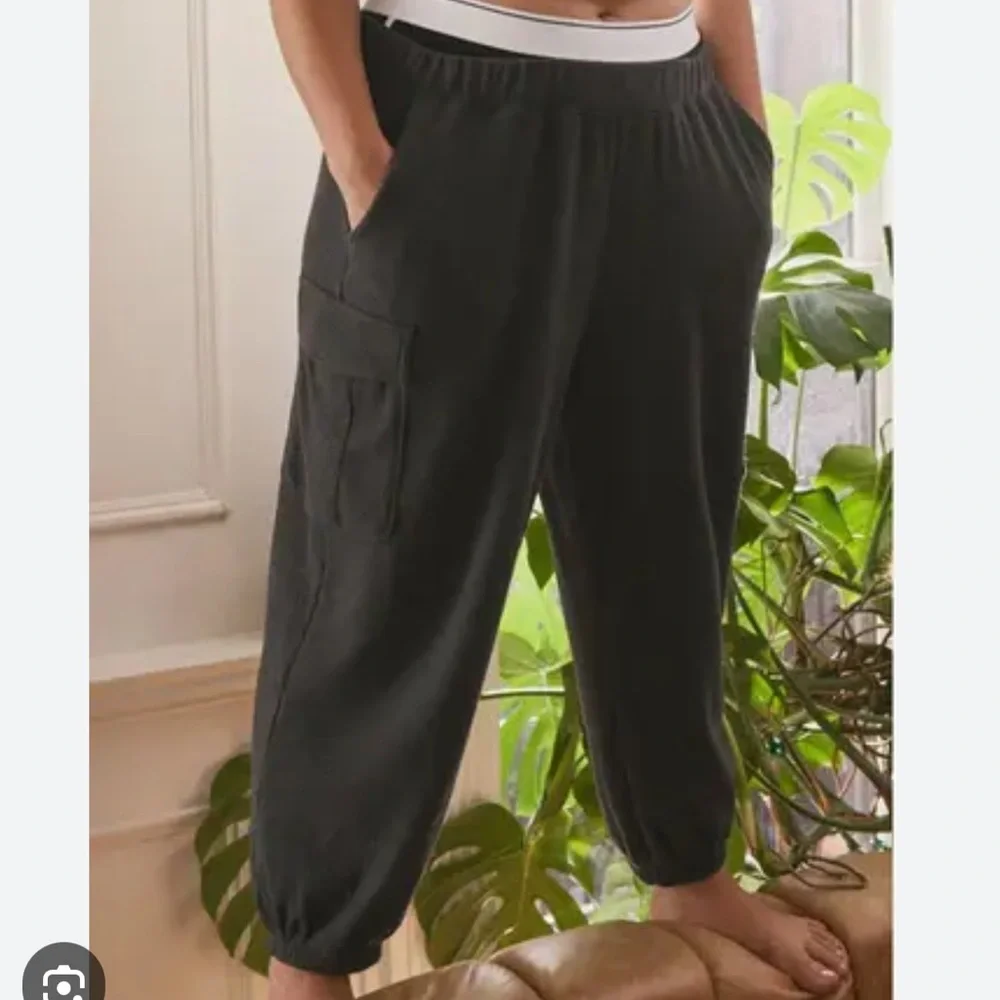 Aerie Traveler Waffle Cargo Jogger Charcoal XL NWT in packaging